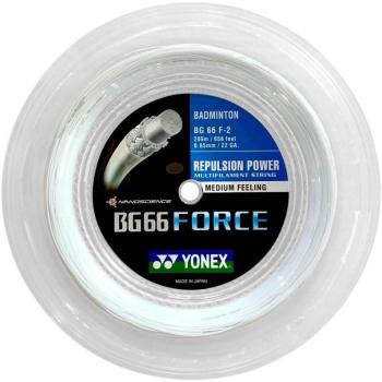 Yonex BG 66 FORCE, 0,65 mm, 200 m, WHITE kép