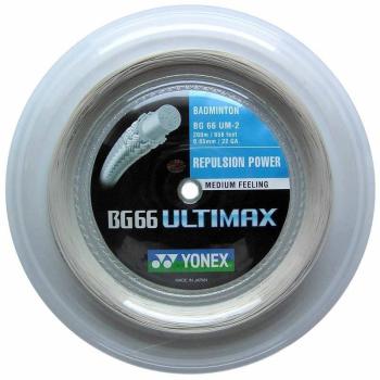 Yonex BG 66 ULTIMAX, 0,65 mm, 200 m, METALLIC WHITE kép