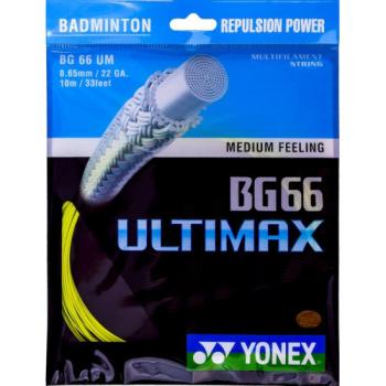 Yonex BG 66 ULTIMAX Tollasütő húr, sárga, méret kép