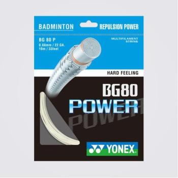 Yonex BG 80 POWER, 0,68 mm, 10 m, fehér kép