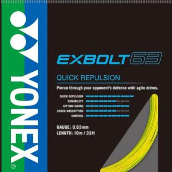 Yonex EXBOLT 63, 0,63 mm, 10 m, YELLOW kép