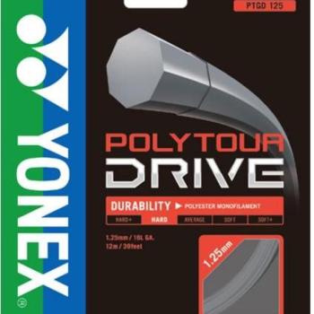 Yonex Poly Tour DRIVE 125, 1,25mm, 12m, ezüst kép