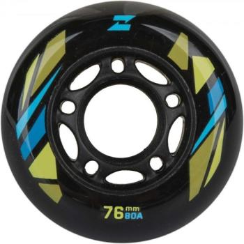 Zealot 76-80A WHEELS 4PACK Görkorcsolya kerék szett, fekete, méret kép