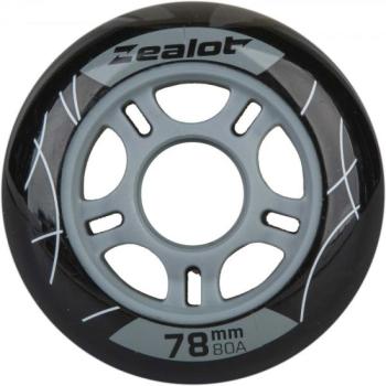 Zealot 78-80A WHEELS 4PACK Görkorcsolya kerekek, fekete, méret kép