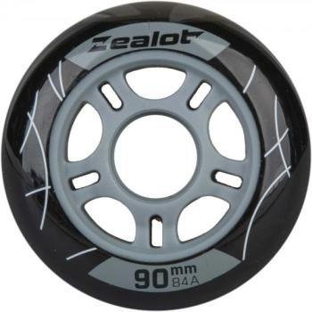 Zealot 90-84A WHEELS 4PACK Görkorcsolya kerék szett, fekete, méret kép