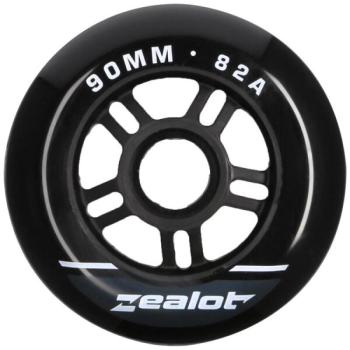 Zealot INLINE WHEELS 4 PACK 90-82A Görkorcsolya kerék szett, fekete, méret kép