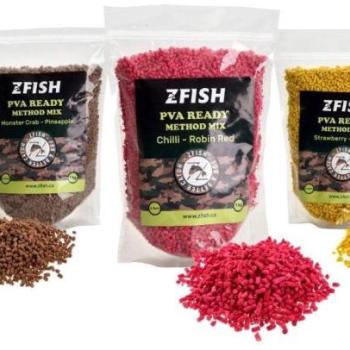 Zfish PVA Ready & Method Feeder Mix 2-3 mm 1 kg kép