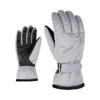 ZIENER-KILENI PR lady glove, light melange Fekete 6 22/23 kép