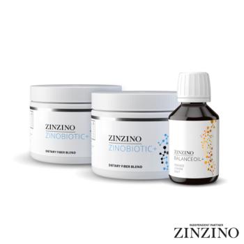 Zinzino Magyarország CSOMAG - 2x Zinzino ZinoBiotic + 180g + Zinzino Balance Oil olaj 100 ml narancs - citrom - menta kép