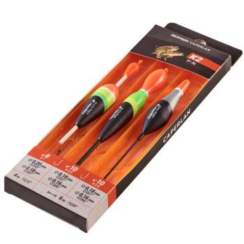 Zsebpeca, 3 db, úszó: g, 4 horog: N°8, 10, 10 - TF-RL-K2 Caperlan kép