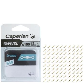 10 db SWIVEL BRASS forgókapocs Caperlan kép