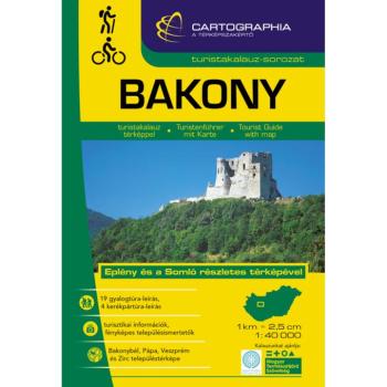Bakony turistakalauz Cartographia kép