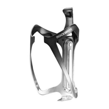 Bicycle bottle cage Rockbros RKL02-BS (black and silver) kép