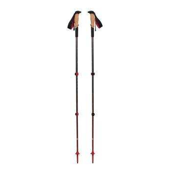 Black Diamond Pursuit Shock Túrabot - Szürke/Piros (100-140cm) kép