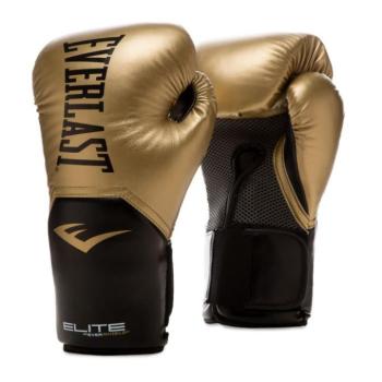 Boxkesztyű Everlast Elite Training Gloves v2  arany  M(12oz) kép