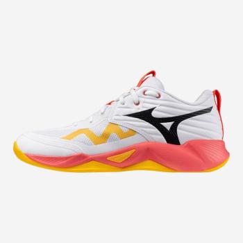 Chaussure de volleyball Adulte - Mizuno Momentum Pro Uni Daybreaker blanc/rose kép