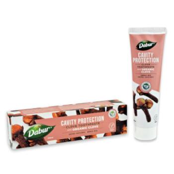 Dabur Herbal Clove ájurvédikus gyógynövényes fogkrém szegfűszeg olajjal 100 ml kép