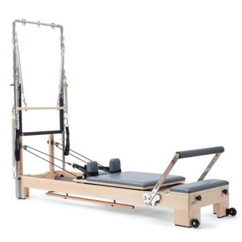 Elina Pilates Wooden Reformer Lignum 242 cm Szín: Šedá s vežou kép