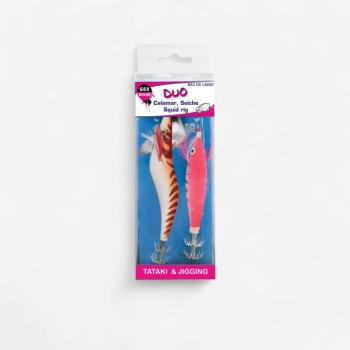 Előke szett 2 műcsali tintahal horgászatához Sea Squid kép