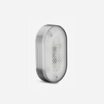 Első/hátsó kerékpárlámpa, USB-s - SL 510 fekete Decathlon kép
