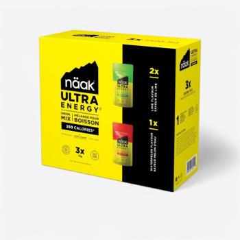 Energiaital-por, görögdinnye és lime, 3 x 72 g - Ultra Energy™ Näak kép