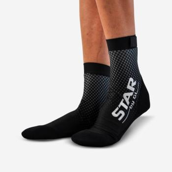 Felnőtt strandzokni strand sportokhoz, fekete Star By Gl kép