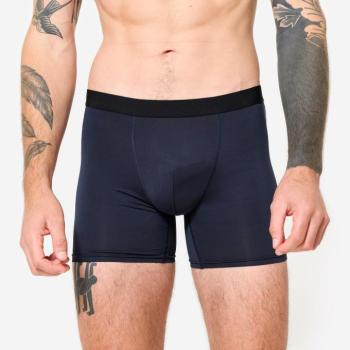 Férfi boxeralsó, légáteresztő mikroszálas, 3 db Decathlon kép