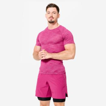 Férfi fitnesz kompressziós póló, kerek nyakú Domyos kép