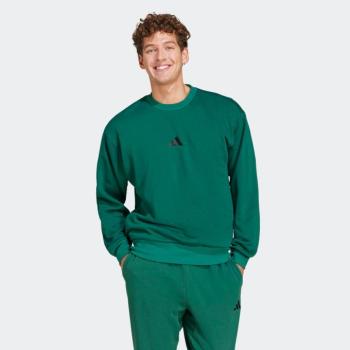 Férfi fitnesz pulóver, pamut Adidas kép
