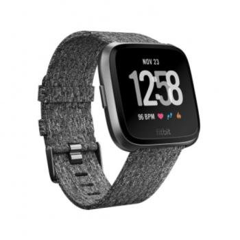 Fitbit Versa okosóra Charcoal Woven kép