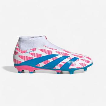 Gyerek futballcipő, fűző nélküli - Predator FG Adidas kép