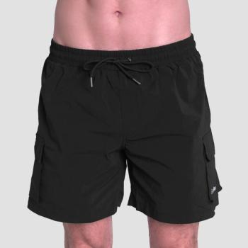 GymBeam Cargo férfi fürdőnadrág Black kép