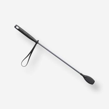Lovaglópálca 140 Uni, 58 cm, fekete, szürke Fouganza kép