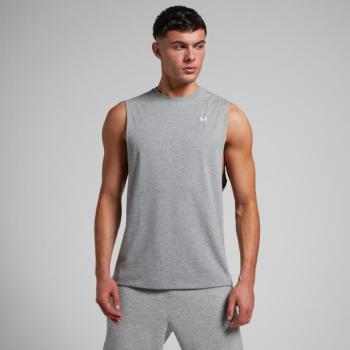 MP Férfi Rest Day Drop Armhole Tank Trikó - Szürke márga - XXXL kép