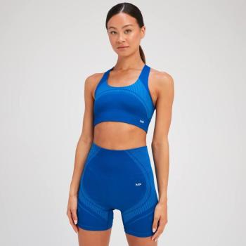 MP Női Tempo Ultra Seamless Sportmelltartó - Szörf Kék - XXL kép