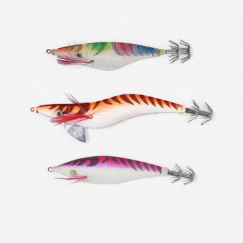 Műcsali szett tintahal horgászatához, 3 db Sea Squid kép
