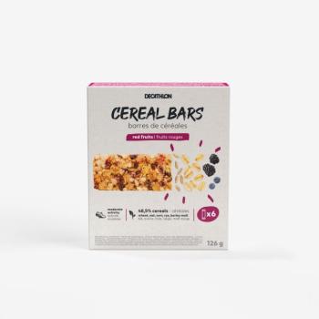 Müzliszelet, piros gyümölcsös, 6 db Decathlon kép