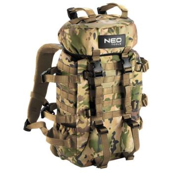 Neo Tools túra hátizsák, 600d poliészter, 30l, terepszínű, Bézs/Camo kép