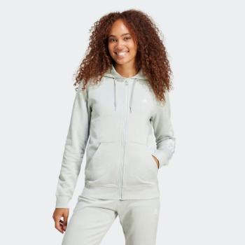 Női fitnesz kapucnis pulóver, cipzáros Adidas kép