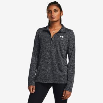 Női fitnesz melegítőfelső, cipzáros nyakú - UA Tech Twist Under Armour kép