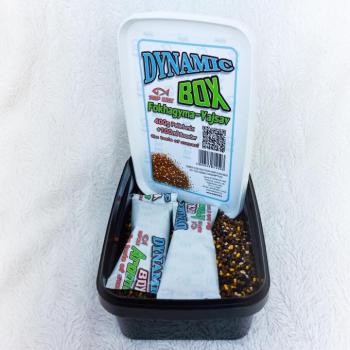 Pellet box, fokhagyma-vajsav, 400g+100ml booster Top Mix kép
