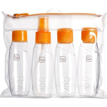 Repülőgépre felvihető palack 100 ml, 4db/csomag Design Go kép
