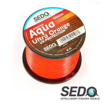 SEDO SEDO Aqua Ultra Orange 1200 Méter Monofil  Horgász zsinór 0.... kép