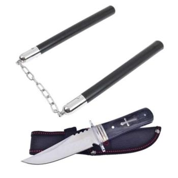 Set vadászkés, Tang Hunter, 28 cm és Nunceag 31 cm, IdeallStore®,... kép