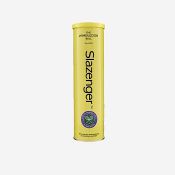 Teniszlabda, bármilyen pályaborításra, 4 darab - Slazenger Wimbledon Dunlop kép