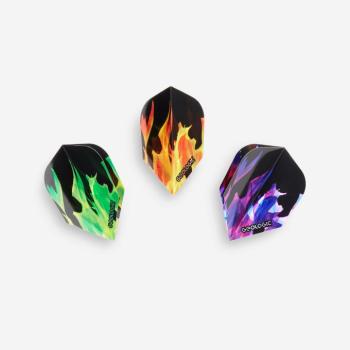 Toll dartshoz, standard, Flames, 3x3 db Canaveral kép